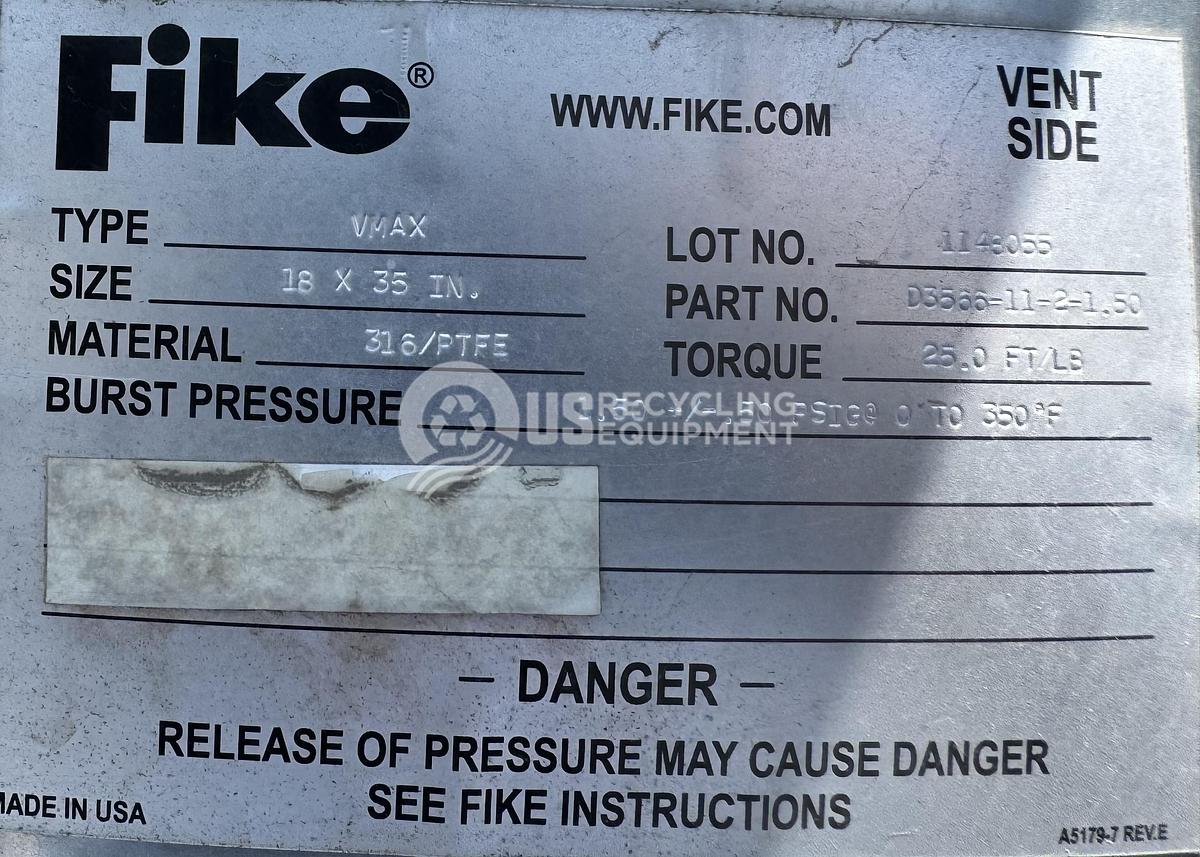 Used Fike Vmax Clean Air Machine