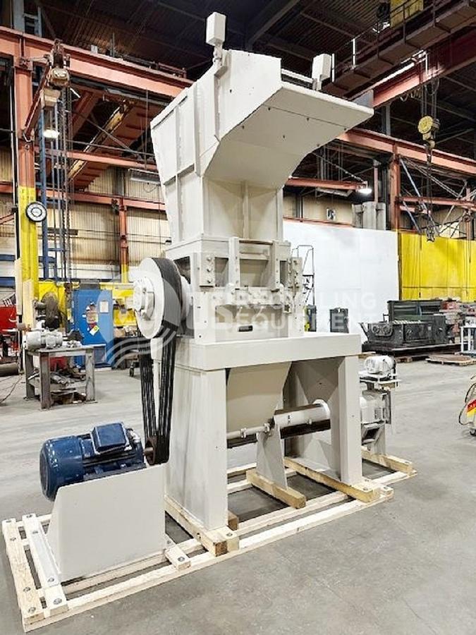 Used Welma ZMK60 Quad Shaft Shredder System