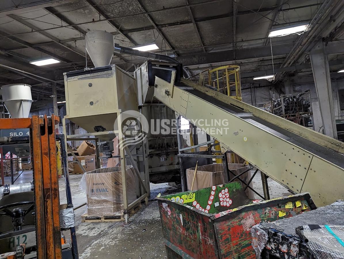 Used Nelmore 200HP Granulator System
