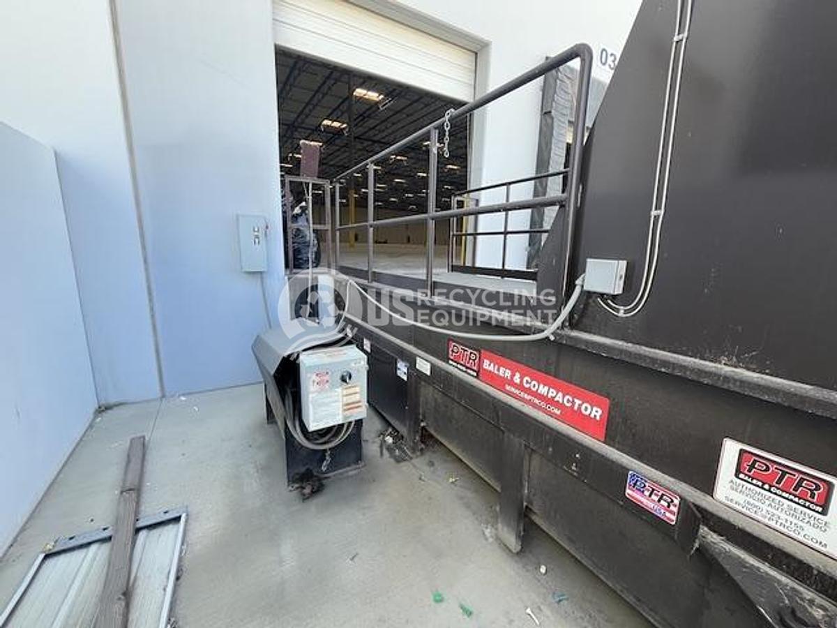 Used 2020 PTR TP4000HD Stationary Compactor with 40Yd Reciever Box