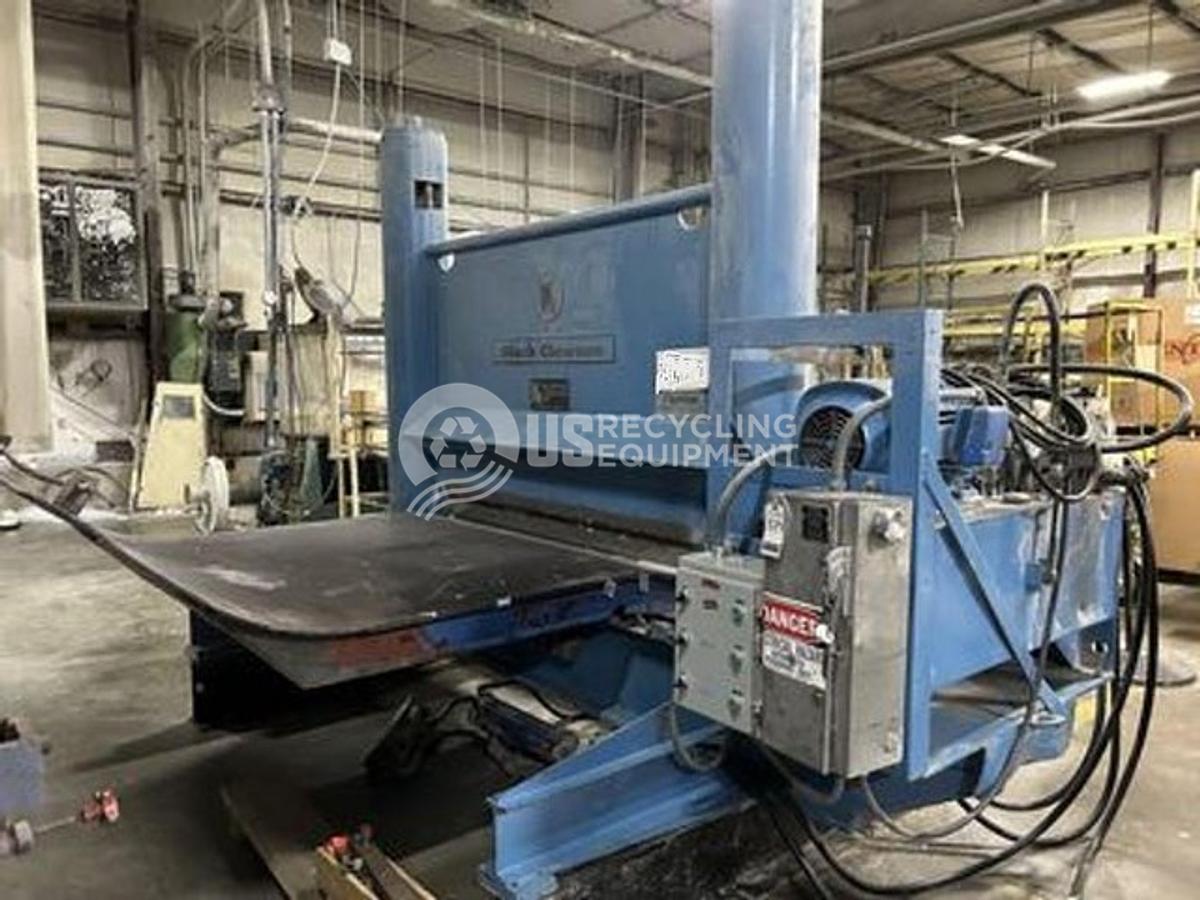 Used Black Clawson 60" x 72" Hydraulic Roll Splitter