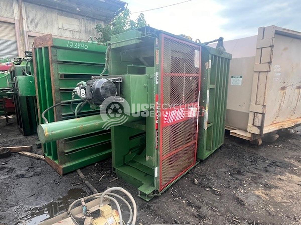 Used PTR Three (3) 7230 Vertical Balers