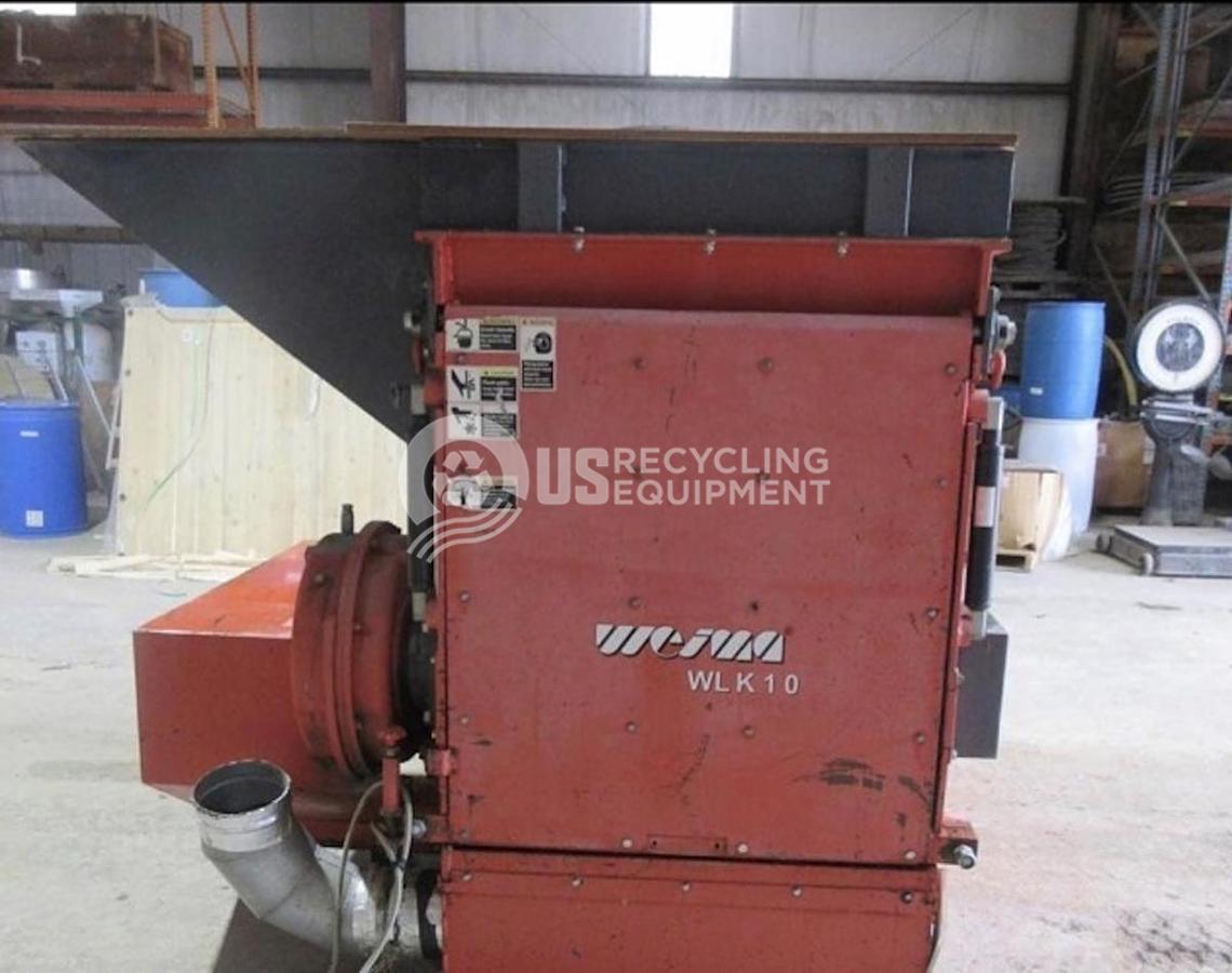 Used 2005 Weima WLK10 50HP Single Shaft Shredder