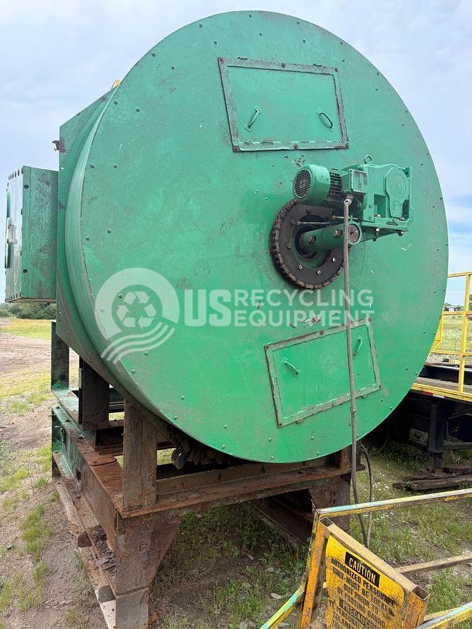 Used CM Two DS-250 Dual Shaft Chip Shredder