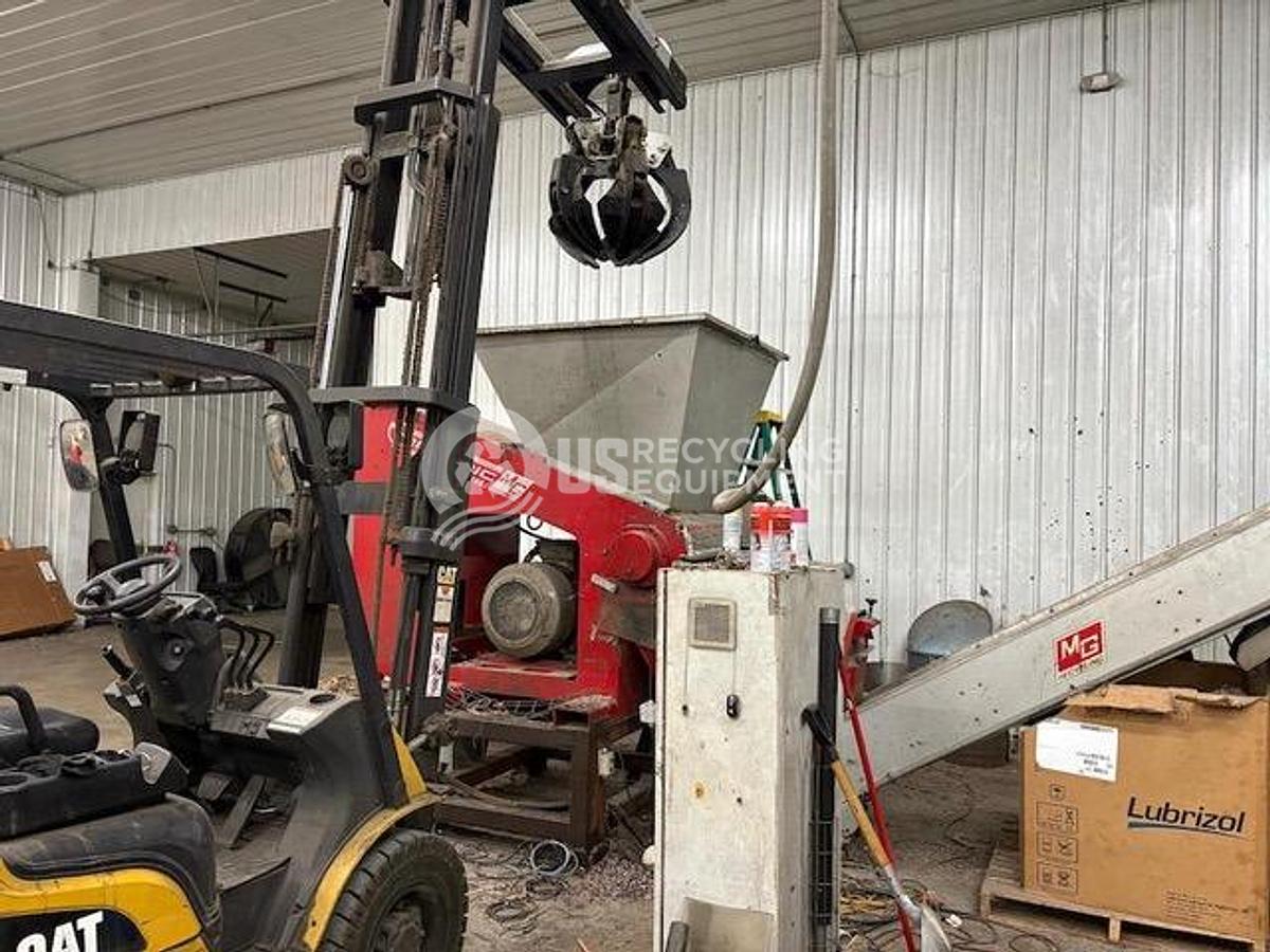 Used 2014 MG Recycling 380VZT Wire Granulation System