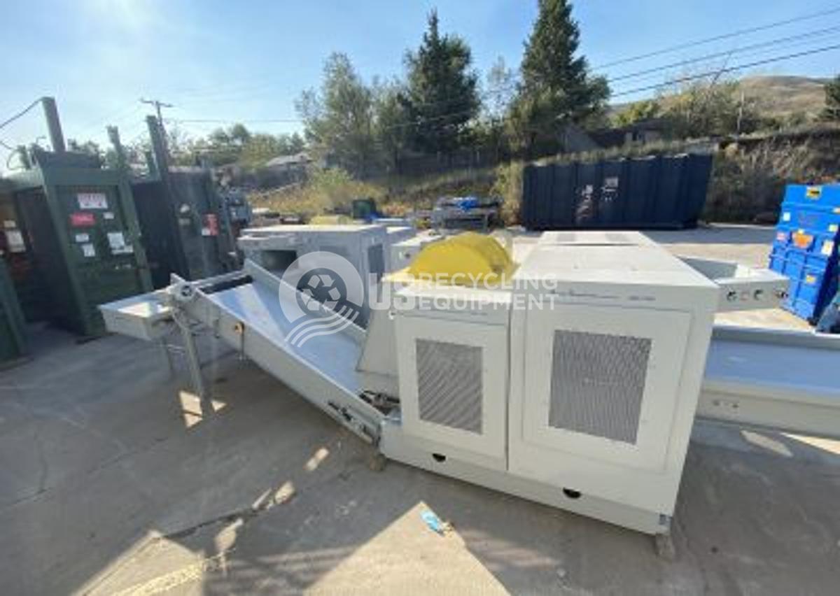 Used TWIN AMERISHRED 7500 CROSS CUT SHREDDING SYSTEM