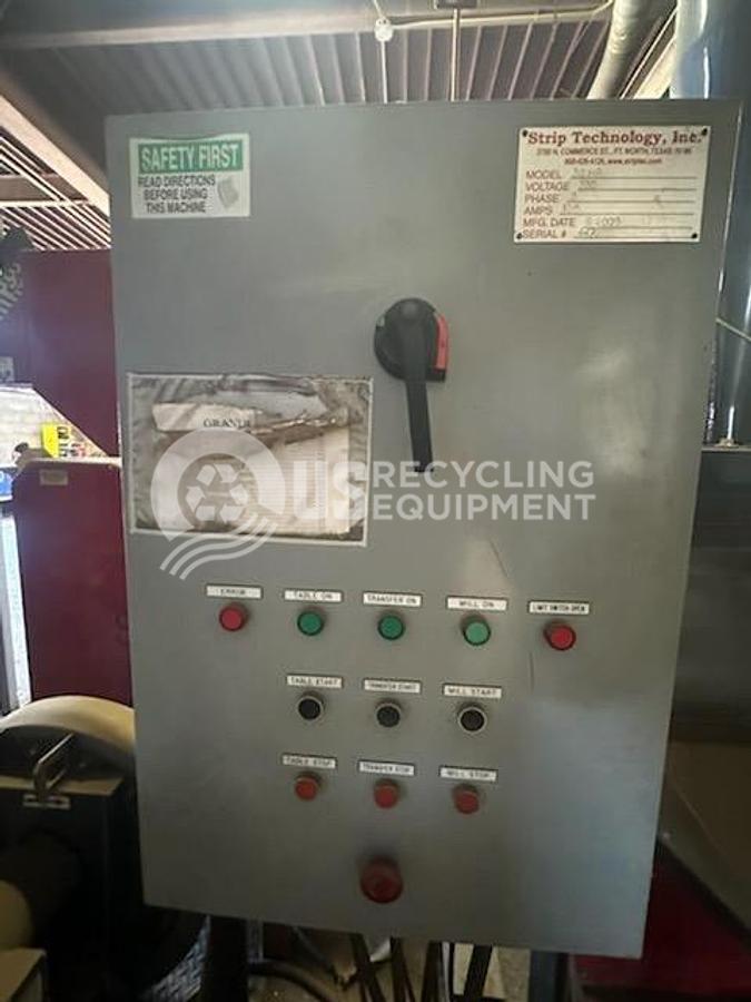 Used Strip Tech Copper Wire Granulation System