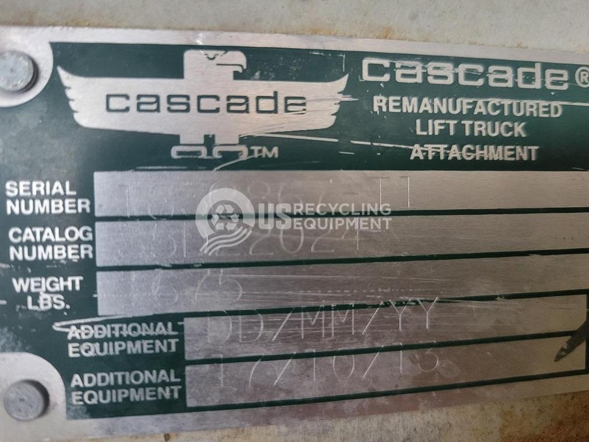 Used 2013 Cascade 35D-22024 Rotator Box Clamp