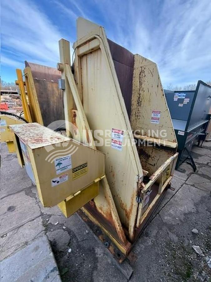 Used 2017 Wastequip Two (2) 265X Self Contained with cart tippers
