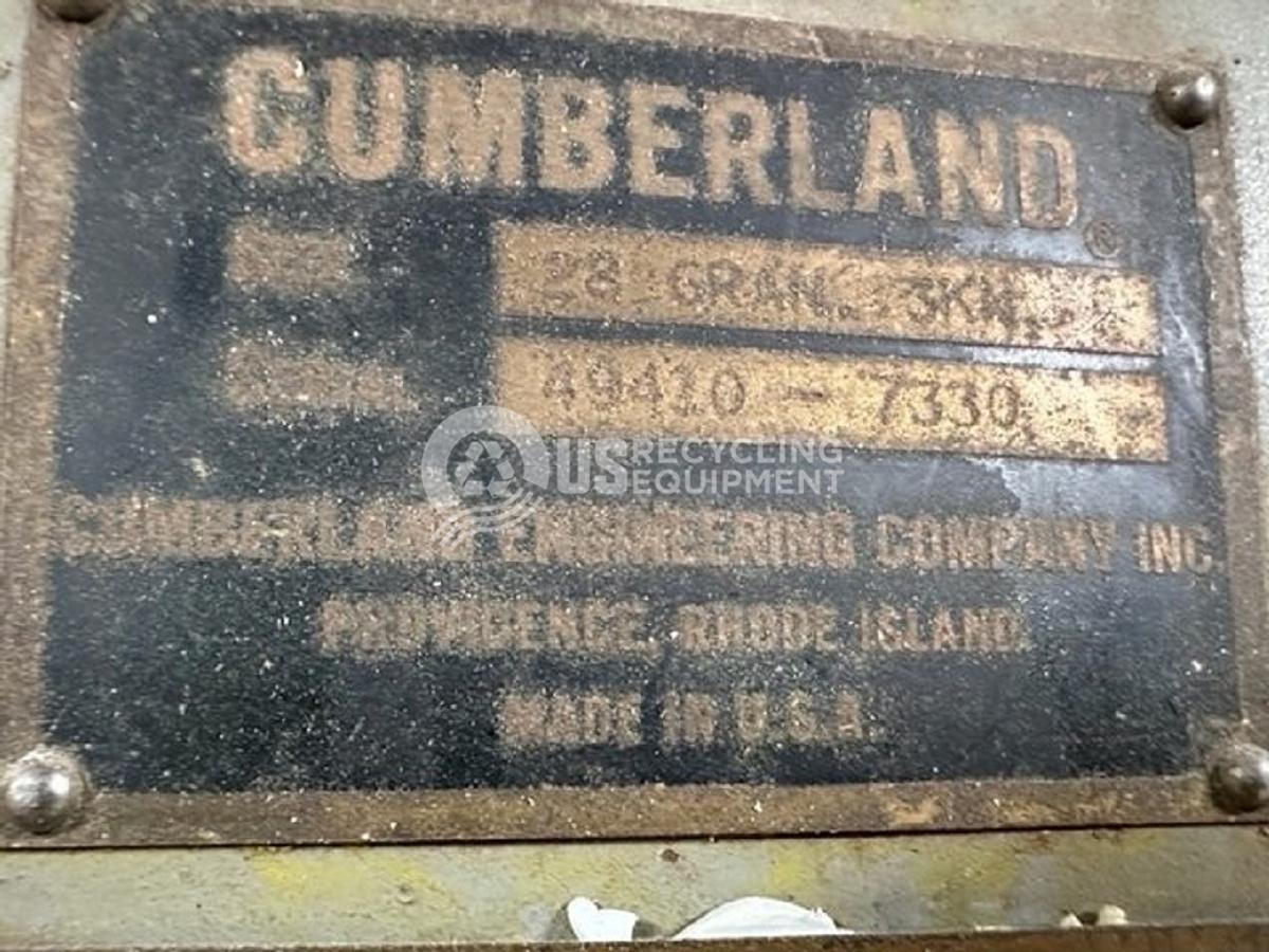 Used Welma ZMK60 Quad Shaft Shredder System