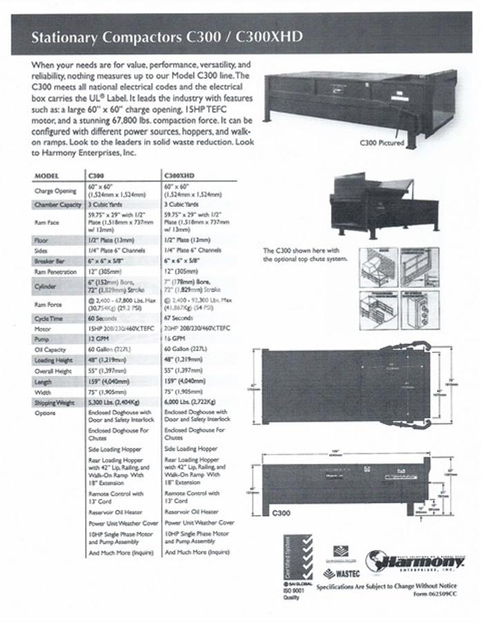 Used PTR Six (6) TP4000HD Stationary