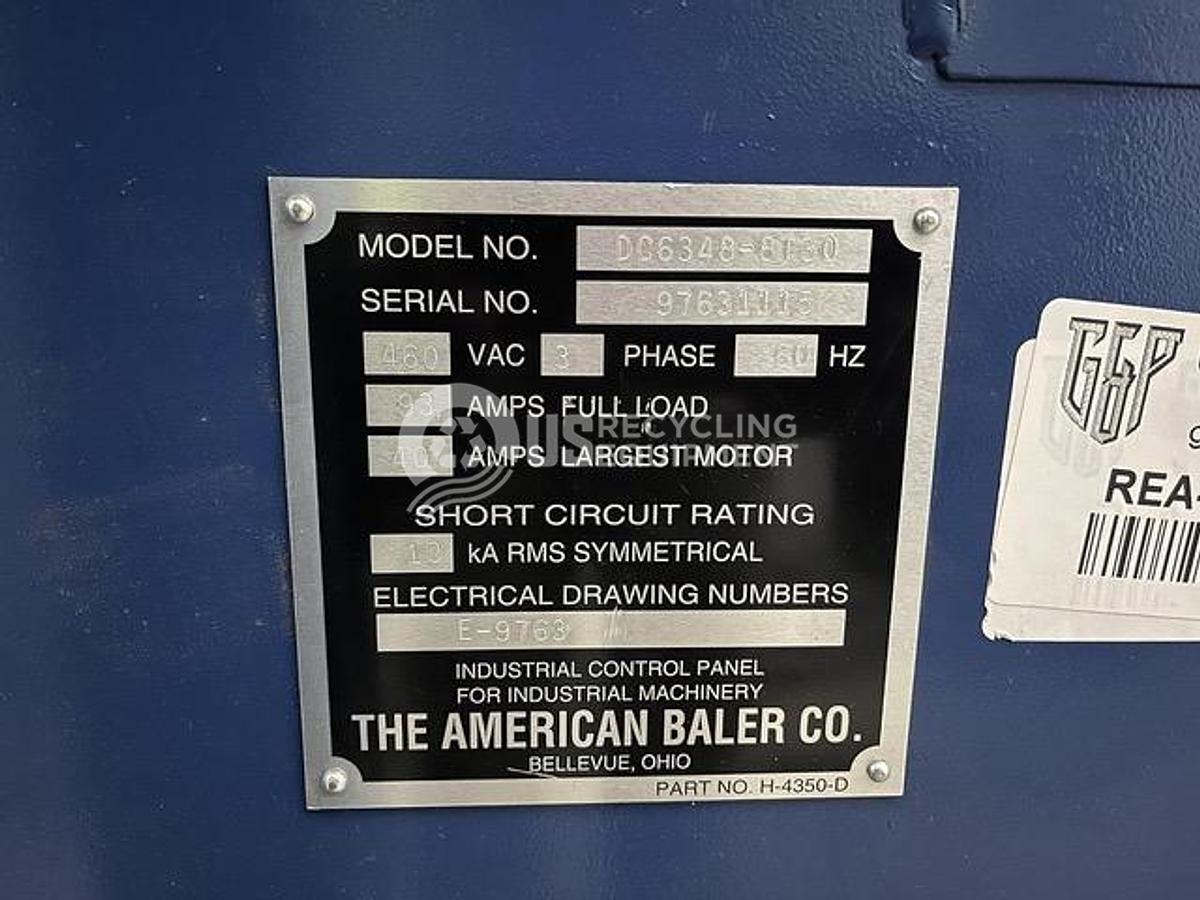 Used 2015 American Baler DC6348-8T30 Auto Tie Horizontal