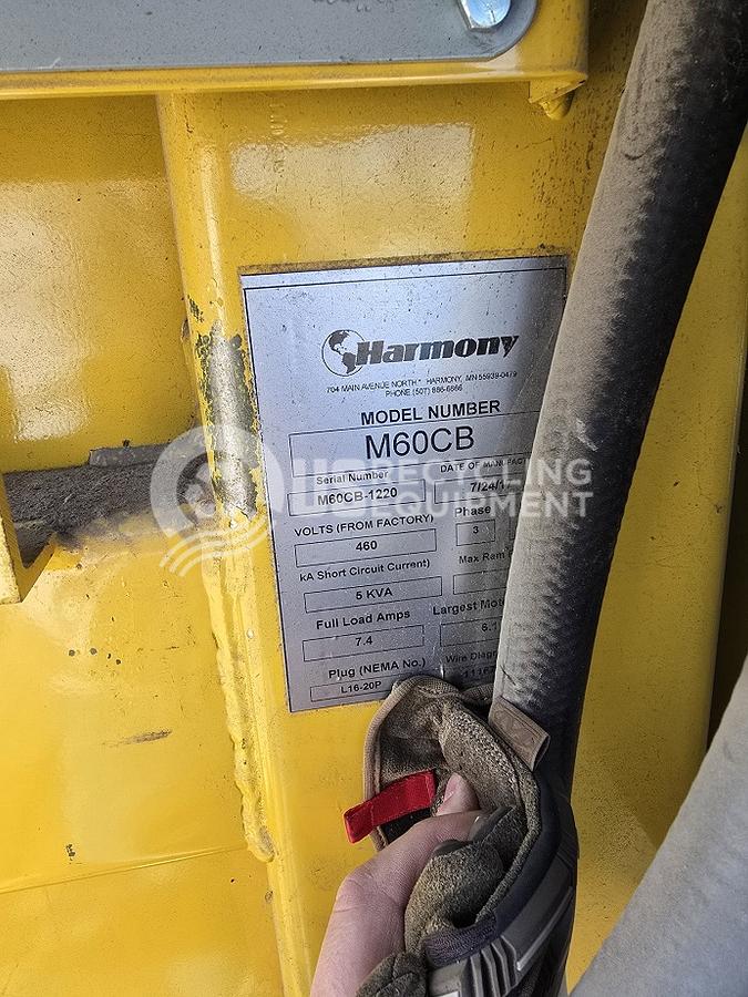 Used Harmony Five (5) M60-CB Vertical Balers