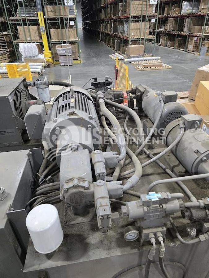 Used 2008 C&M 7846AT210 Open End Auto Tie Horizontal
