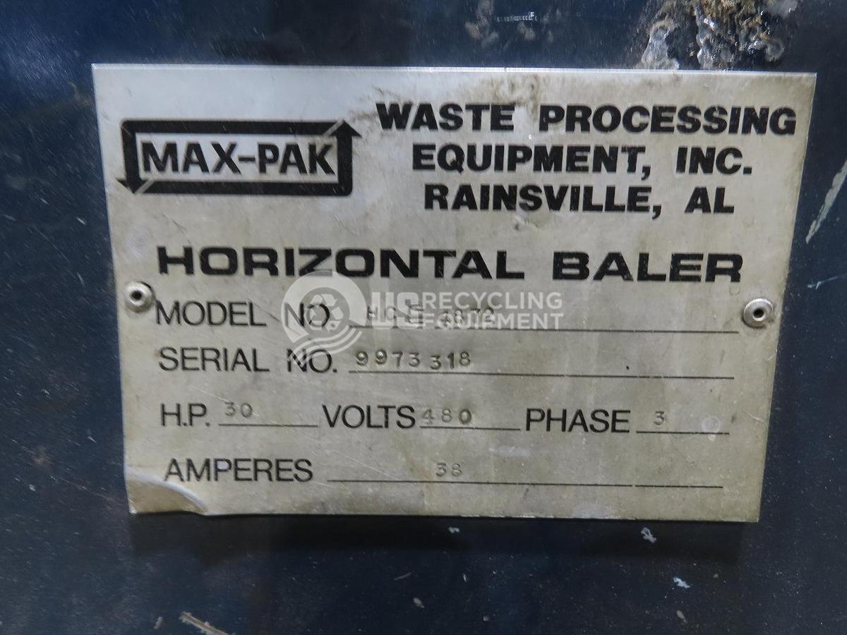 Used Max Pak HCE4872 Big Mouth, Closed Door Horizontal