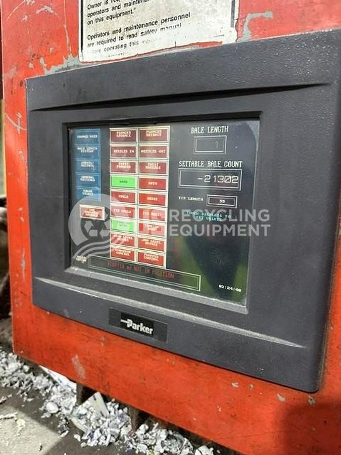 Used American Baler 7243H-10150 Horizontal Baler