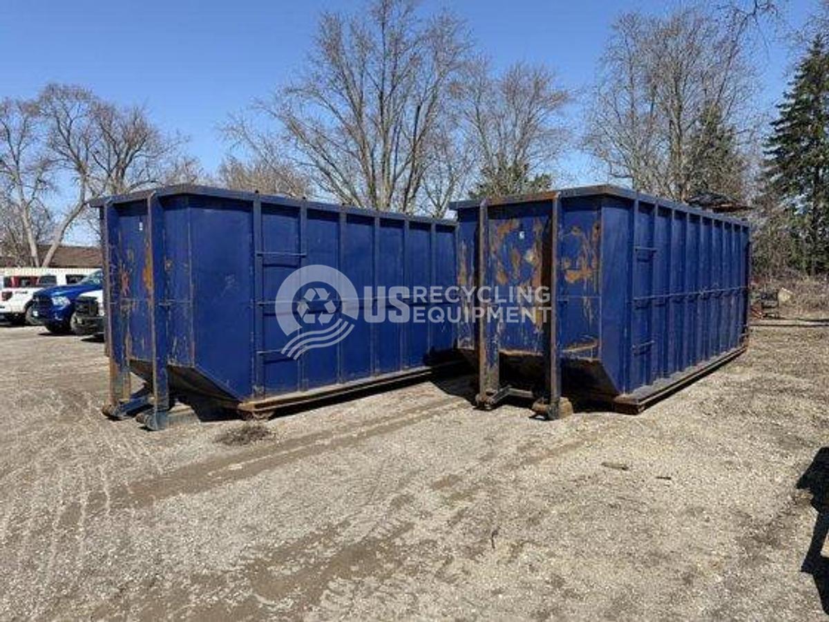 Used 2014 Komar EM-40G Auger & 2 40yd Reciever Boxes