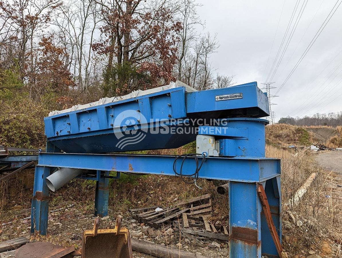 Used Sprout / Waldron Screener & Trough Conveyor