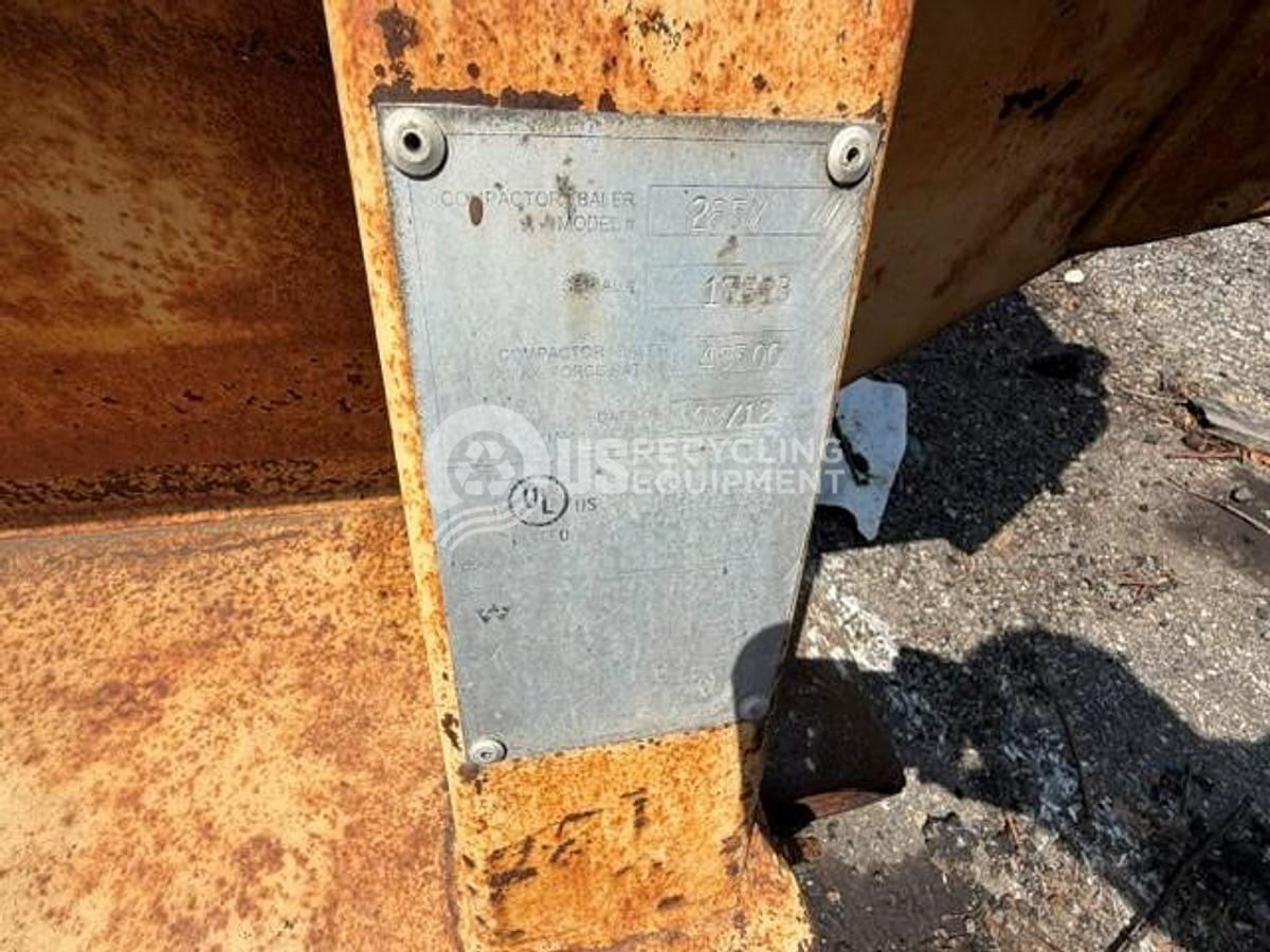 Used Wastequip 265X35 35Yard Self Contained Compactors