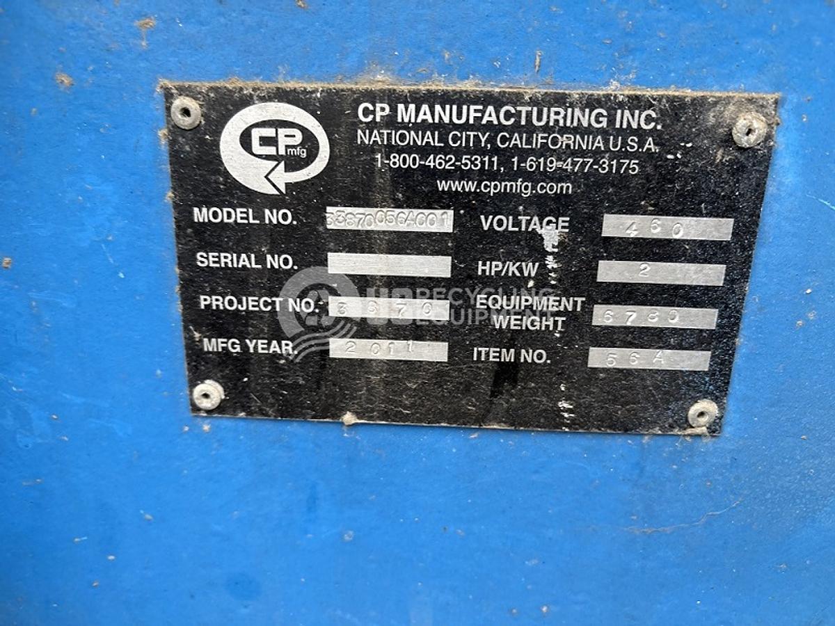 Used 2011 CP Manufacturing 24" x 63' Conveyor