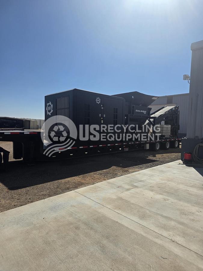 Used SSI M120H Mobile Dual Shaft Shredder