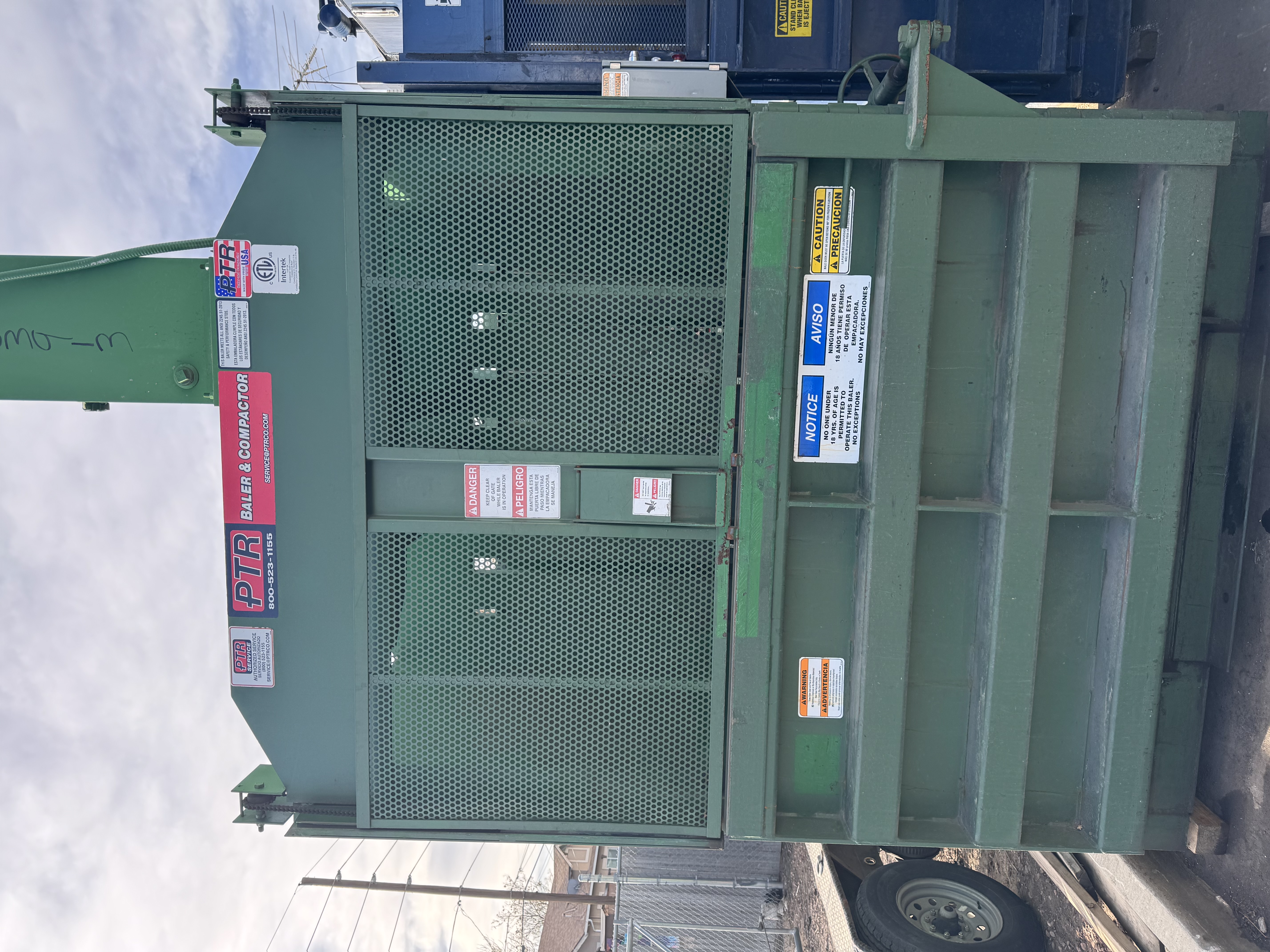 Refurbished PTR 7200HD-8 Vertical Baler