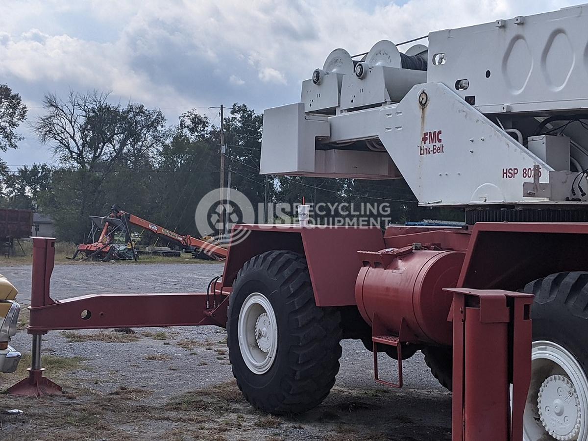 Used 1986 Link Belt H5P 8025 25 Ton Rough Terrain Crane