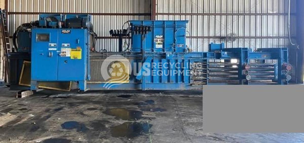 Used 1979 Selco HLO-8112AR-150 Horizontal Auto Tie Baler