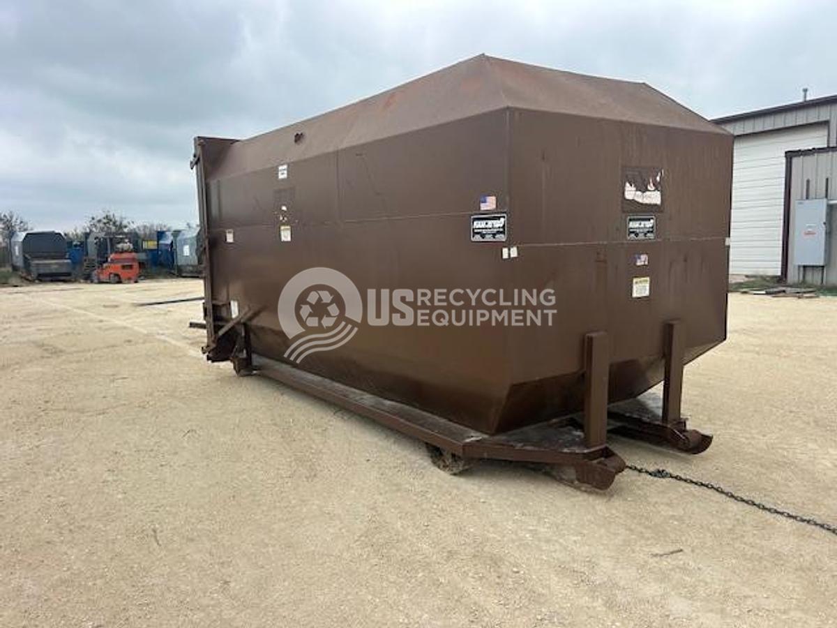 Used Marathon TC-220T Stationary with Ramject 30 Yard Container