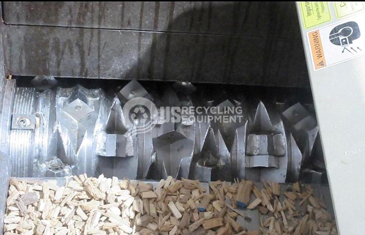 Used 2005 Weima WLK10 50HP Single Shaft Shredder
