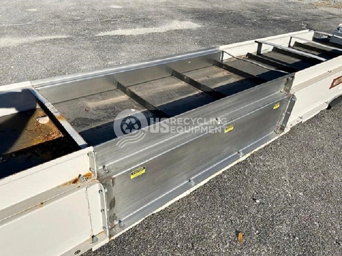 Used Unknown Manufacturer: Used 21' Infeed Conveyor system
