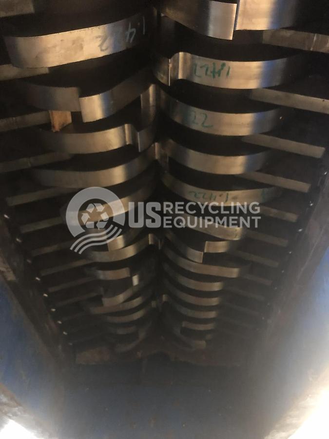 Used SSI M55E 40HP Dual Shaft Shredder