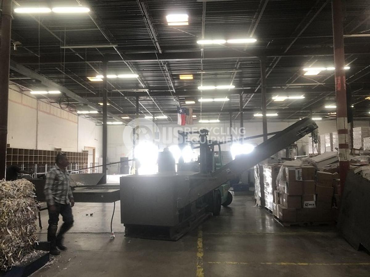 Used Allegheny Shredder/Tipper/Baler/Conveyors