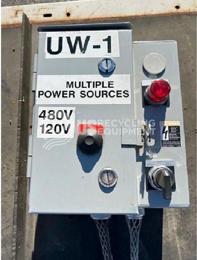 Used Unknown Manufacturer: Used 21' Infeed Conveyor system