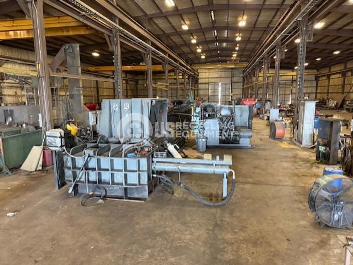 Used IPS 1388-150 Two Ram Horizontal Baler