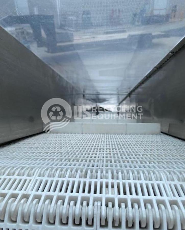 Used Unknown Manufacturer Used 17 inch x 15 foot Inclined Conveyor