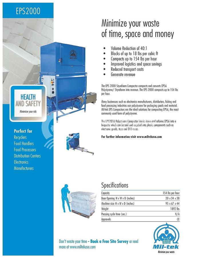 Used 2020 Mil Tek EPS2000 US1