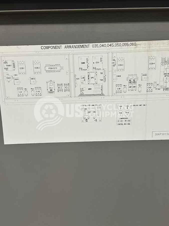Used Carrier 60 Ton Chiller