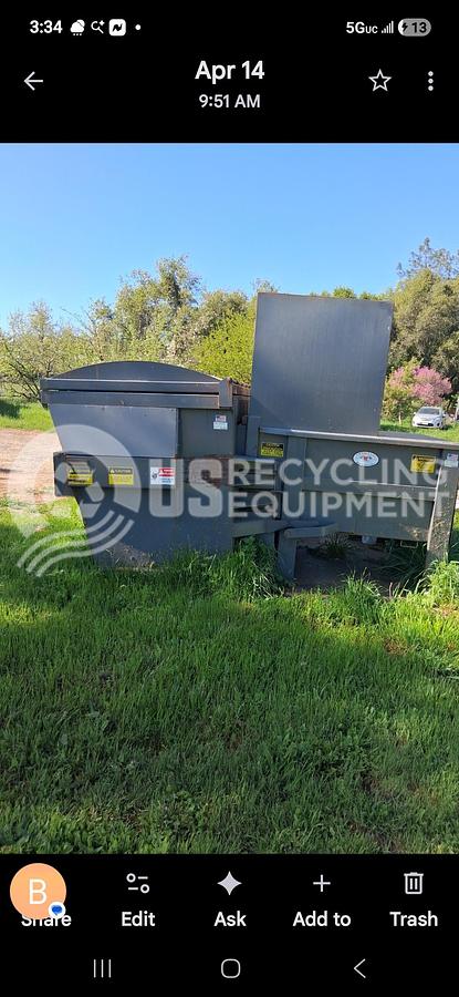 Used 2011 JV Manufacturing/Cram-a-Lot CS-01-W Space Saver