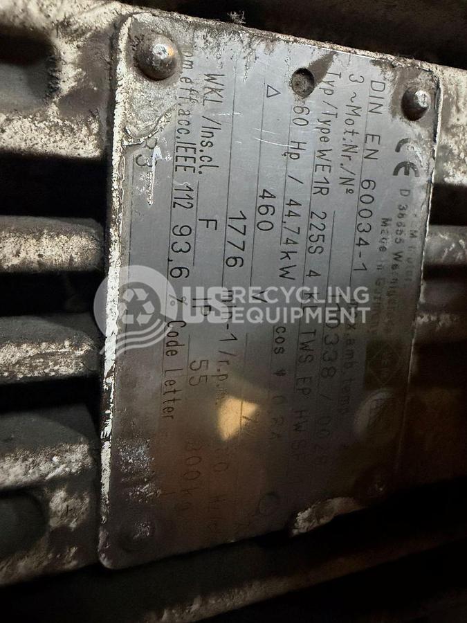 Used 2006 Vecoplan RG-42-60-XL Single Rotor Shredder