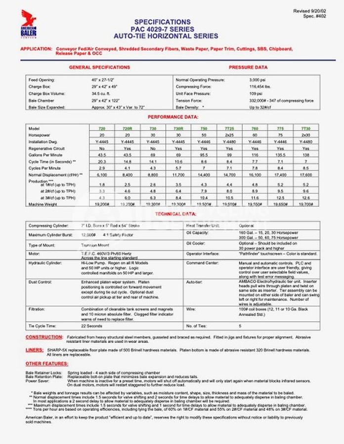 Used 1999 American 4029-730R