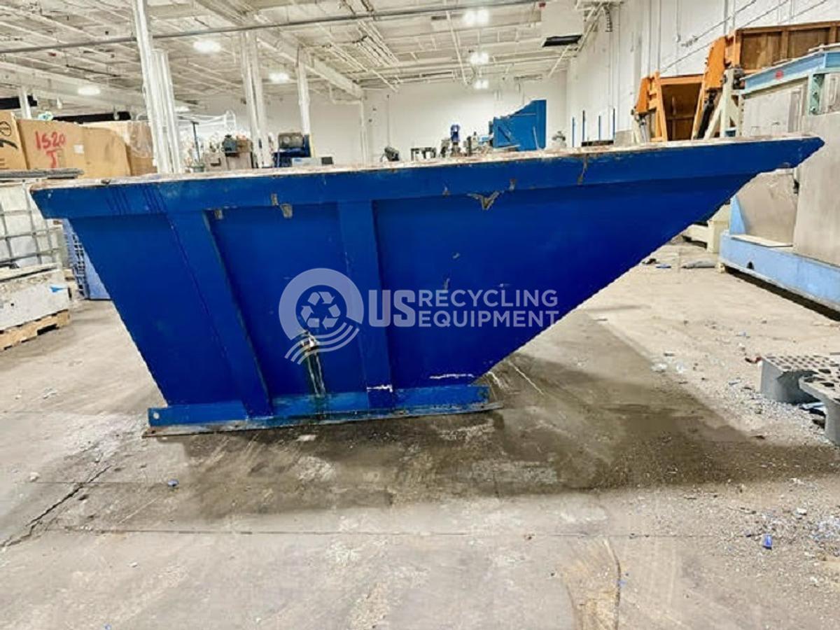 Used 2008 Vecoplan 2008 Model K (Shorty 100 HP) Single Shaft Shredder