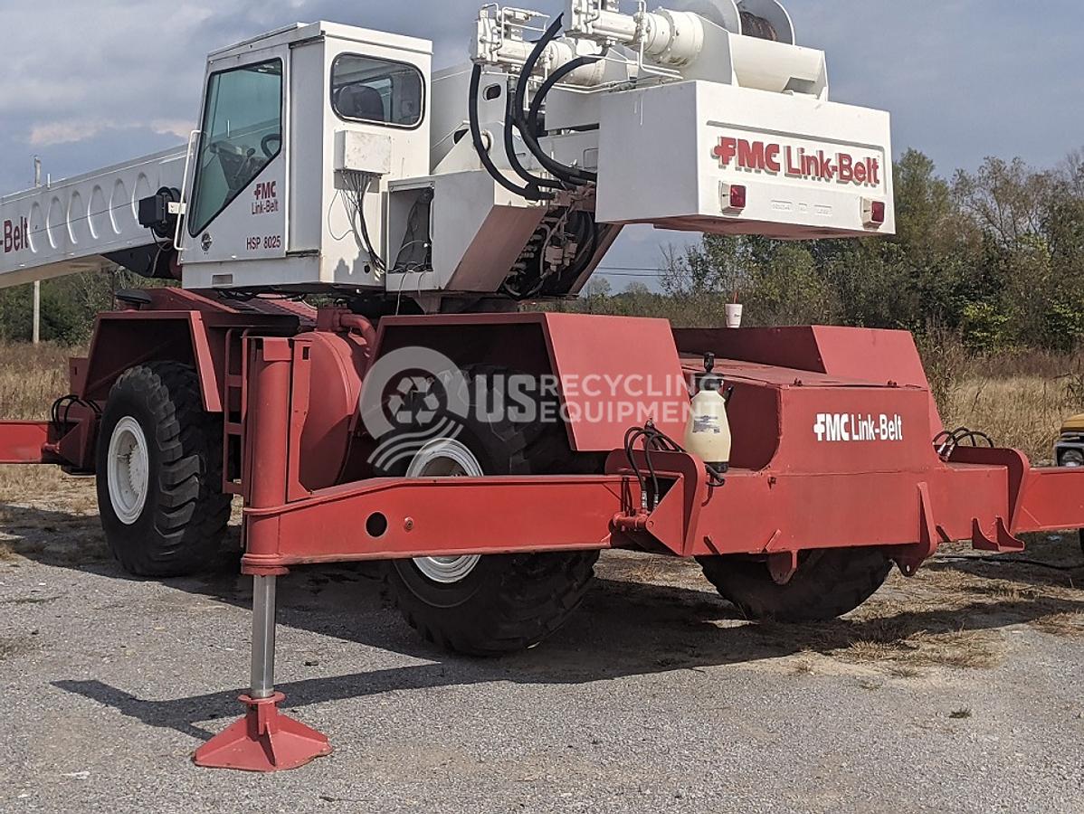 Used 1986 Link Belt H5P 8025 25 Ton Rough Terrain Crane