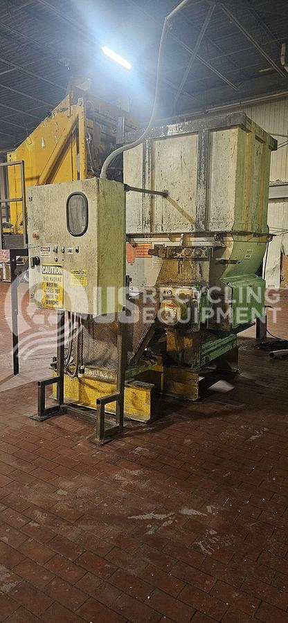 Used Vecoplan 30HP Single Shaft Shredder
