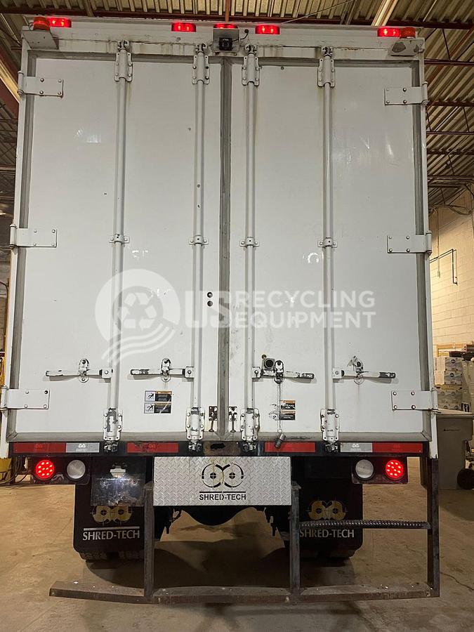 Used Shred-Tech 25GT Shredder with Cart Tipper