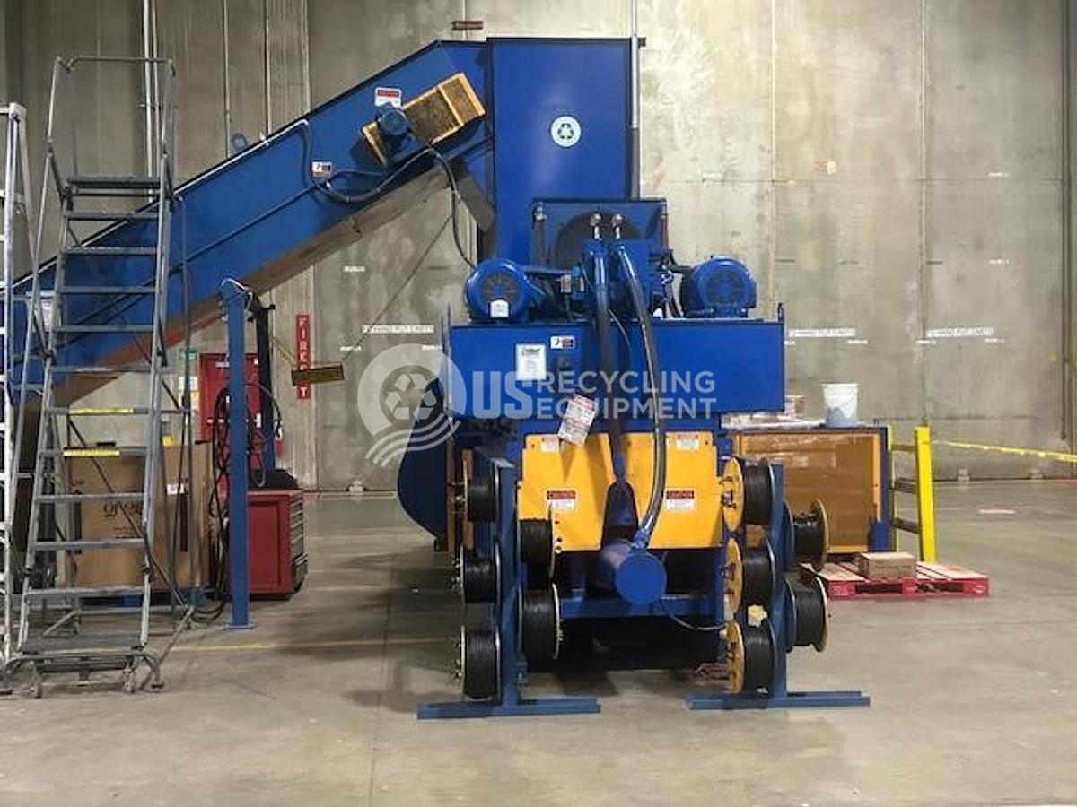 Refurbished American Baler 7242-HAT-9T30 Wide Mouth, Auto Tie Horizontal