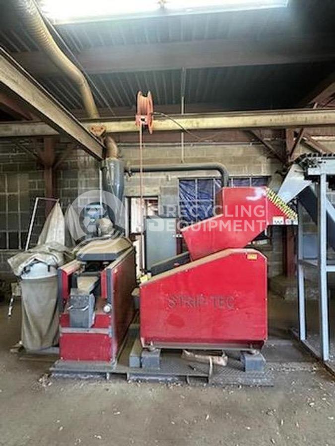 Used Strip Tech Copper Wire Granulation System