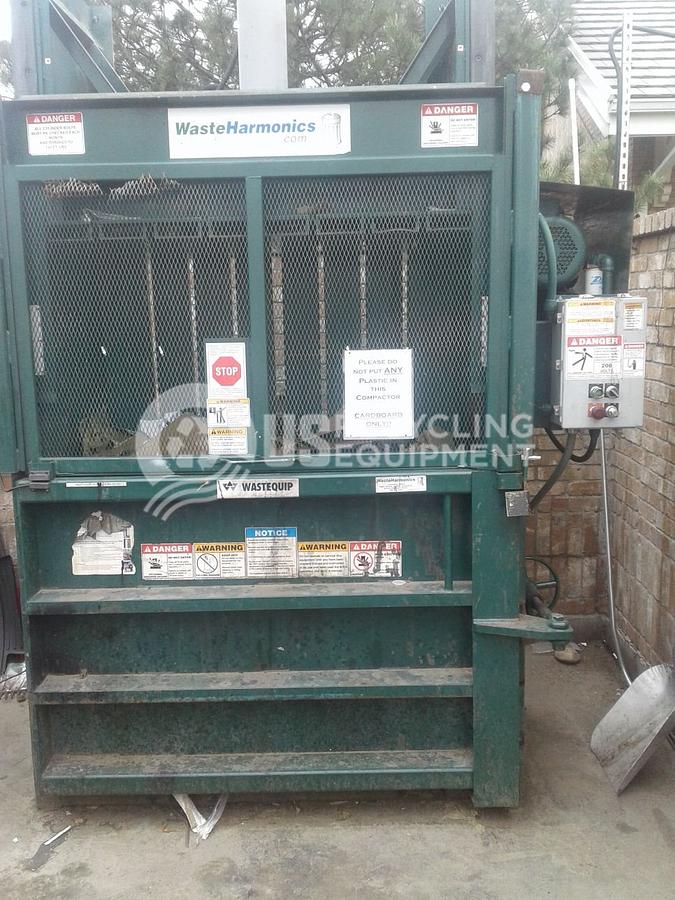 Used Wastequip Vertical Baler