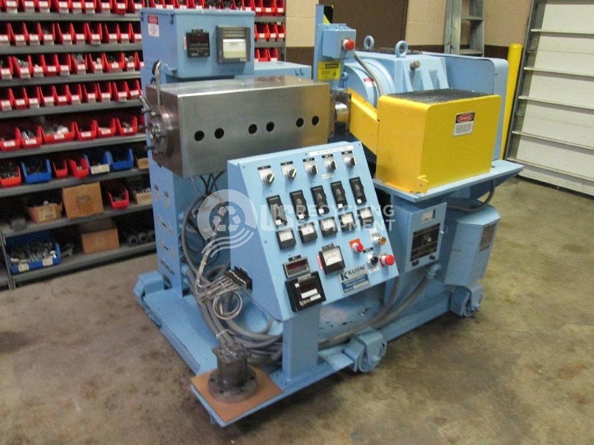 Used Killon Davis 2-1/2 Hot Melt Rubber Extruder