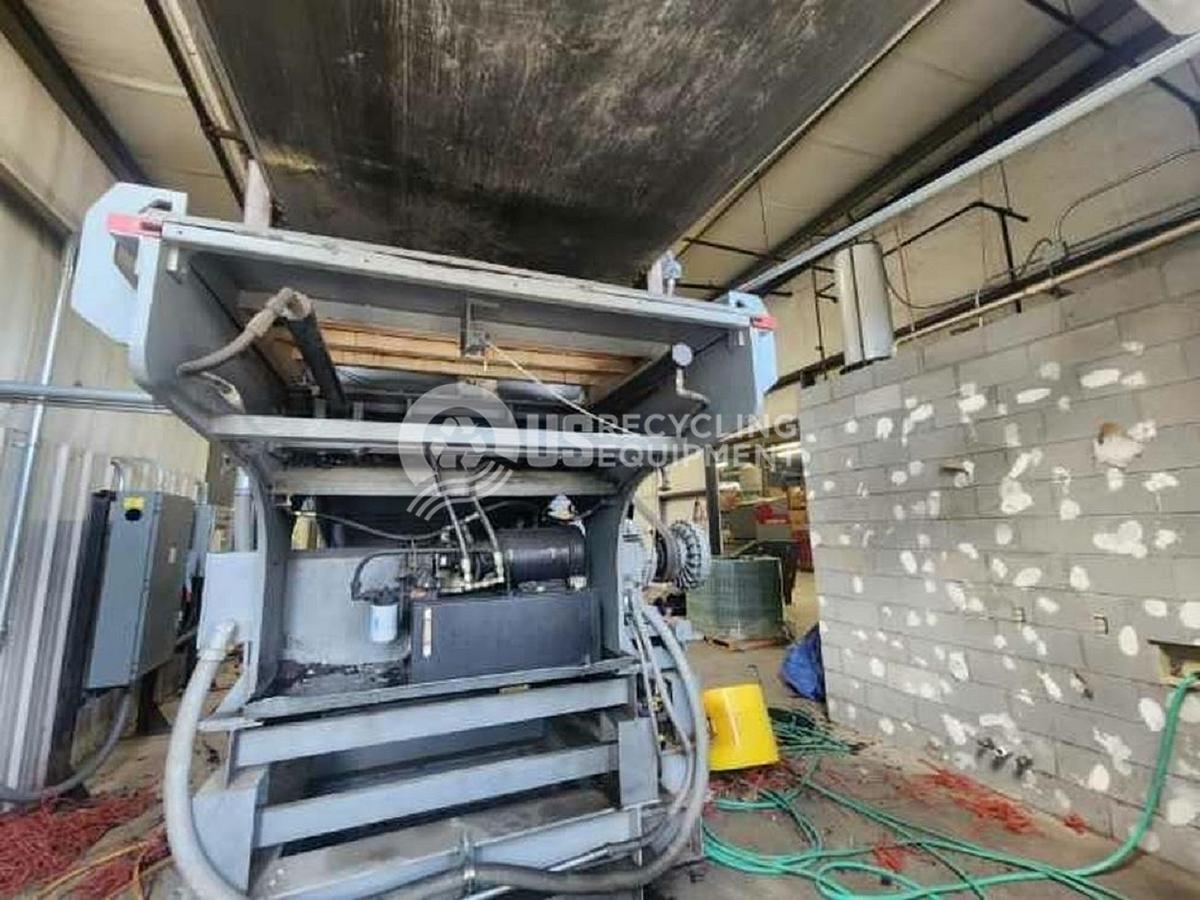 Used Retech 100HP Single Shaft Shredder